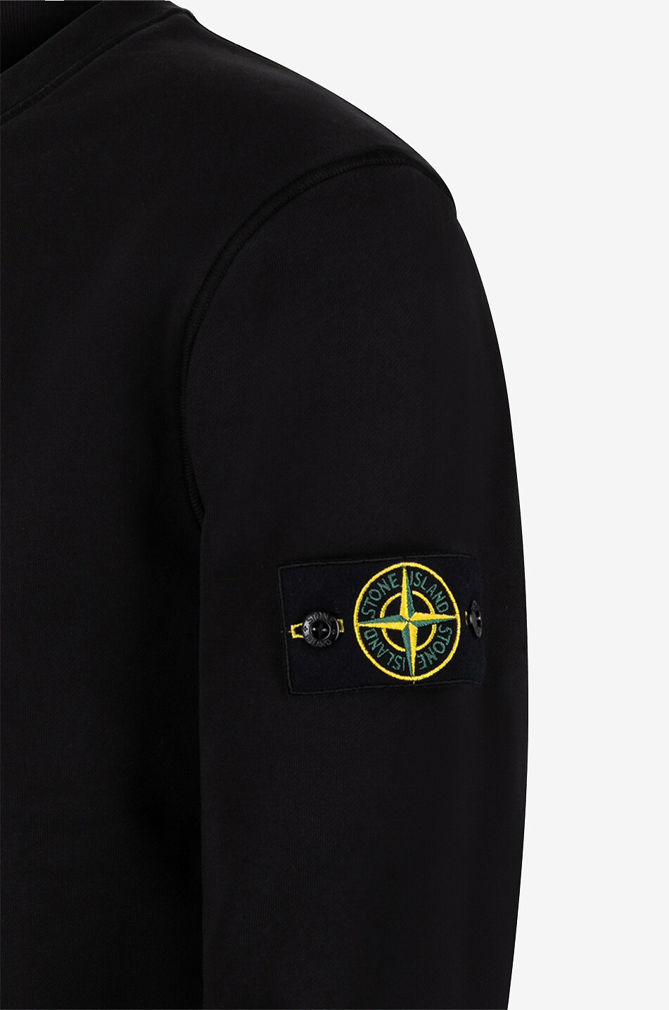STONE ISLAND Sweat-shirt à col rond 63051 Homme NOIR 3
