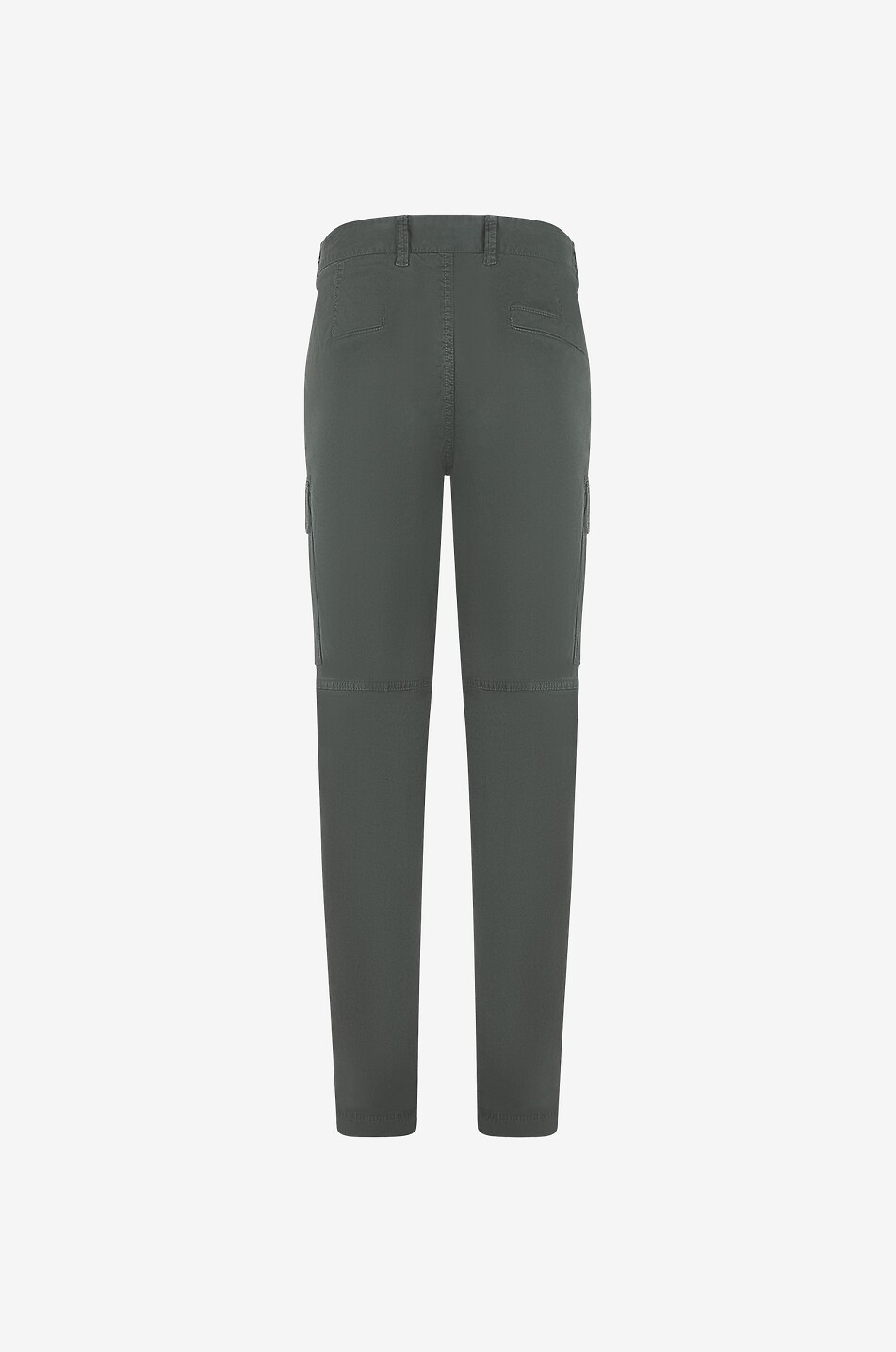 Pantalon cargo en gabardine 30404