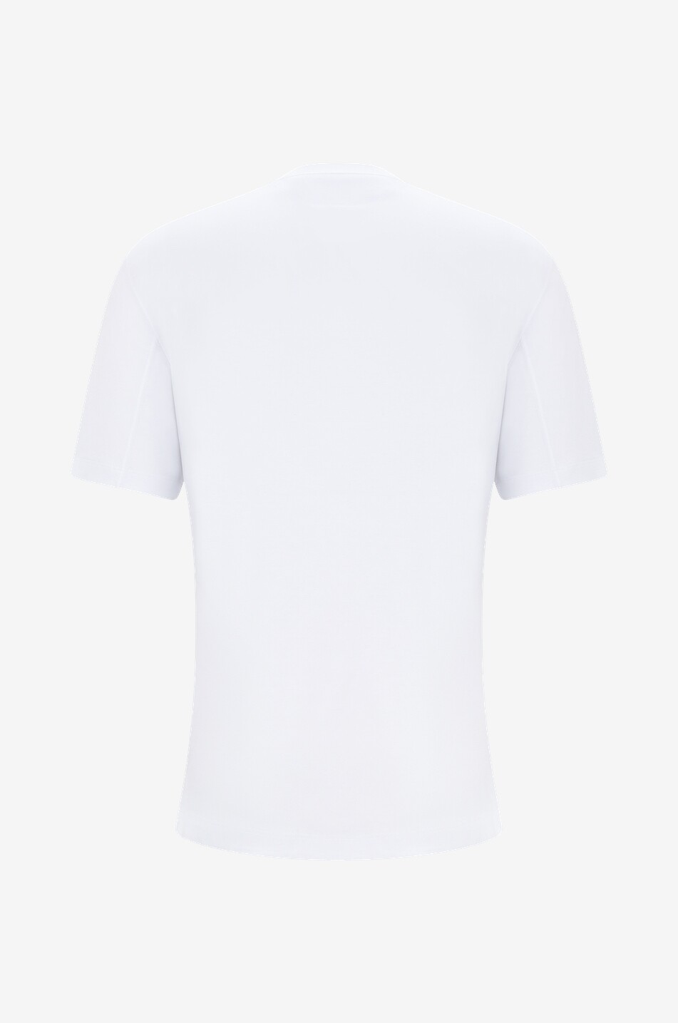 BRUNELLO CUCINELLI Short-sleeved crewneck jersey T-shirt Men WHITE 2