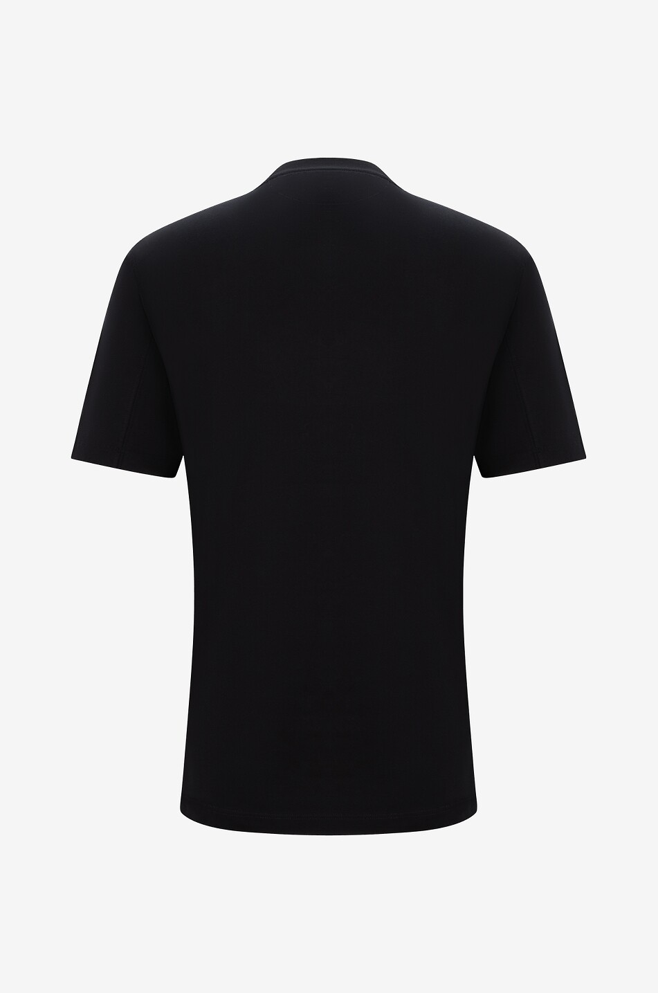 BRUNELLO CUCINELLI Jersey-T-Shirt mit Rundhals und kurzen Ärmeln Herren SCHWARZ 2