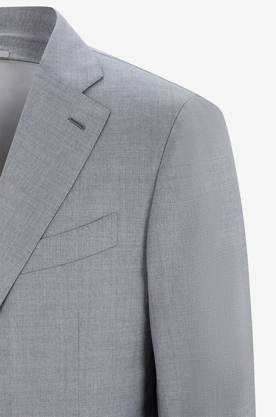 CARUSO Aida wool suit Men MEDIUM GREY 3
