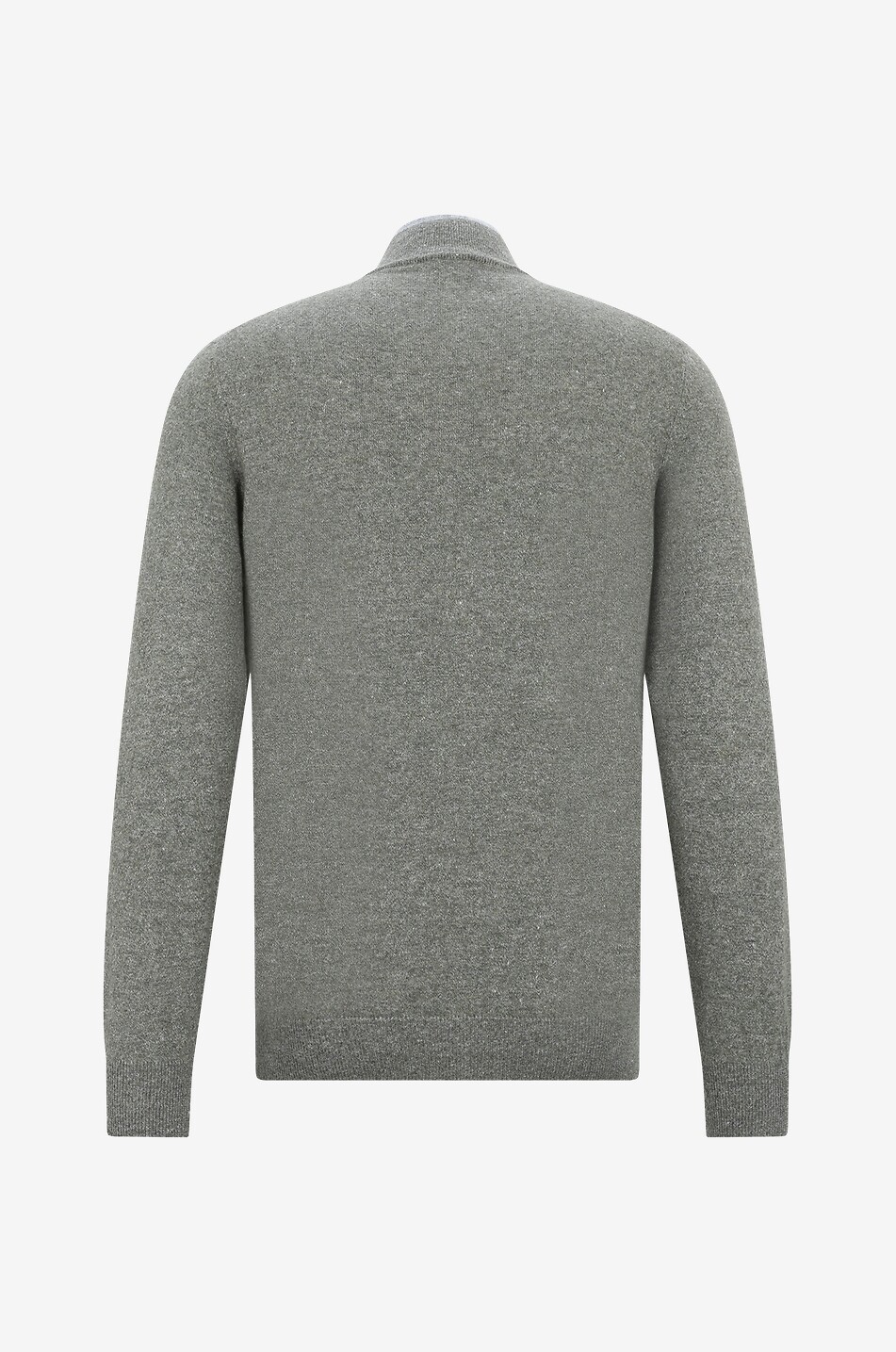 Pullover mit Stehkragen aus Kaschmir und Leinen Favonio