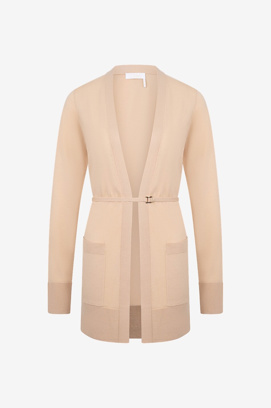 Feiner Wollcardigan mit Gürtel und Marcie-Schnalle