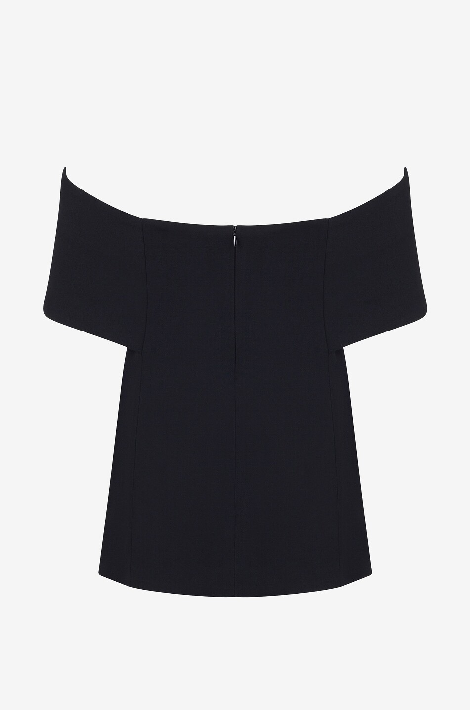 TOTEME Crêpe-Top Off-Shoulder Evening Damen SCHWARZ 2