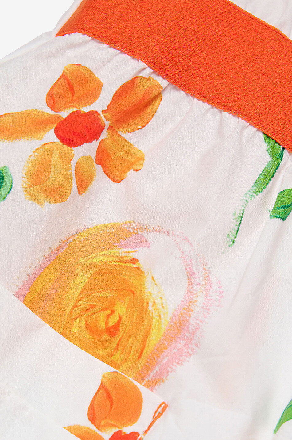 Bedruckte Hemdjacke aus Popeline für Mädchen Sunny Day