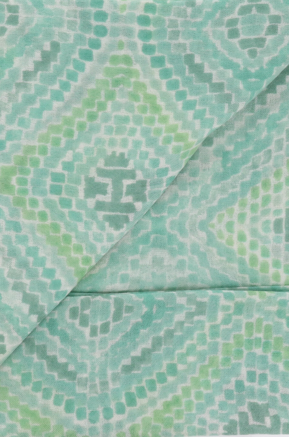 HEMISPHERE Kiken cashmere and silk scarf Women GREEN 2