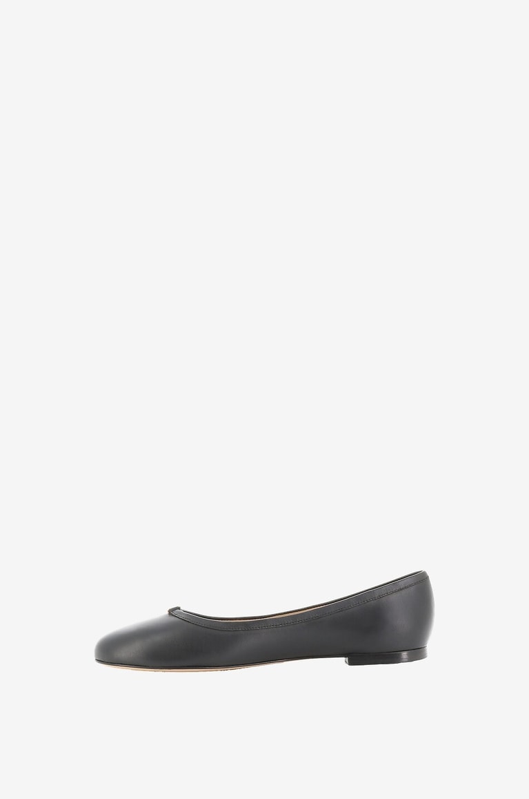 CHLOE Ballerines en cuir nappa Marcie Femme NOIR 3