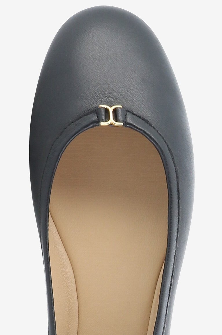 CHLOE Ballerines en cuir nappa Marcie Femme NOIR 5