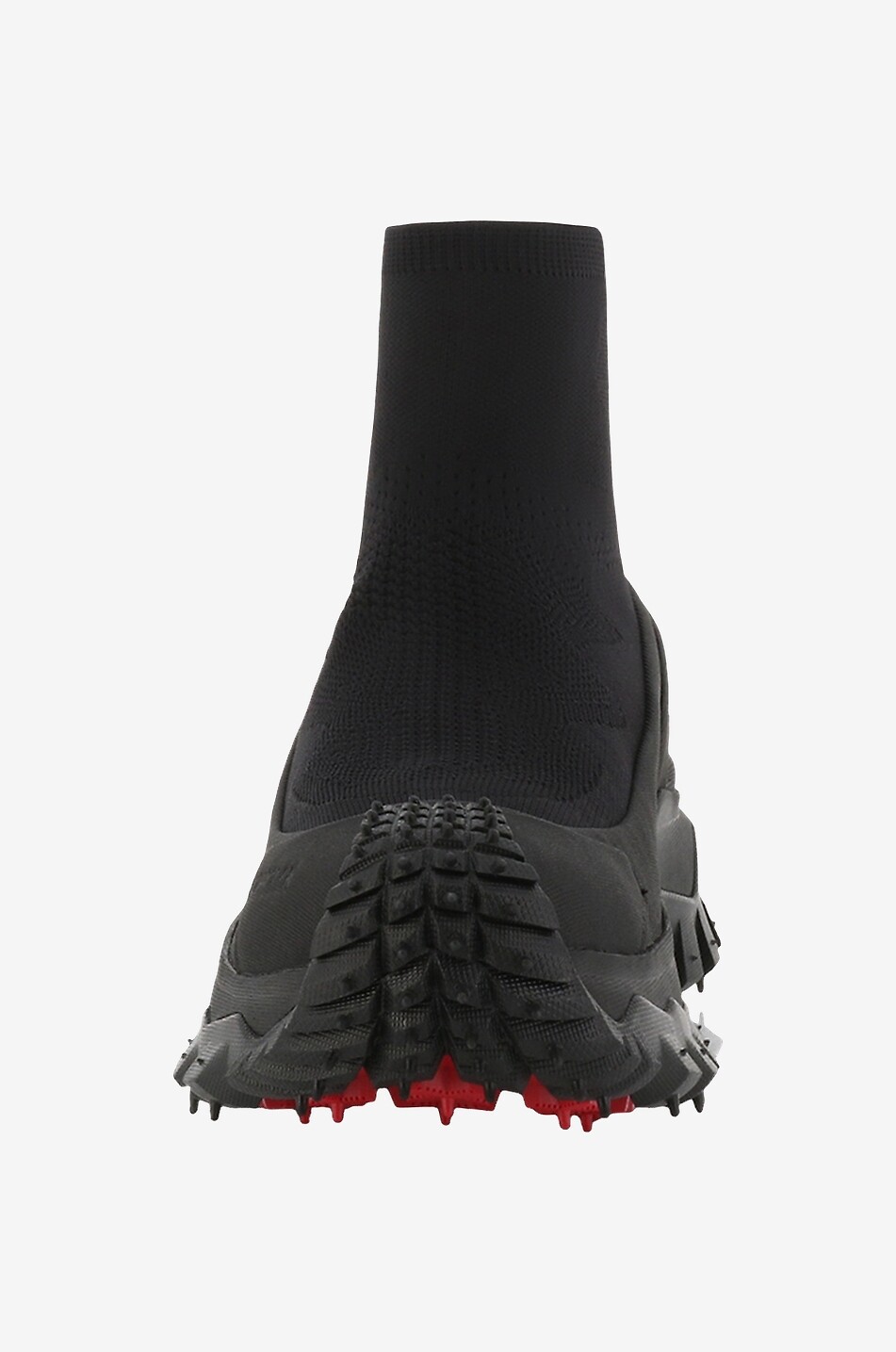 MONCLER Trailgrip Knit high-top sock sneakers Women BLACK 2