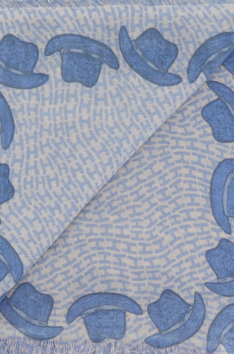 HEMISPHERE Halstuch aus Kaschmir und Seide Kumbo Damen BLAU 2