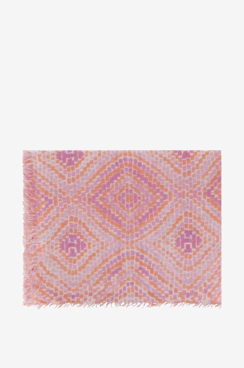 HEMISPHERE Kiken cashmere and silk scarf Women PINK 1