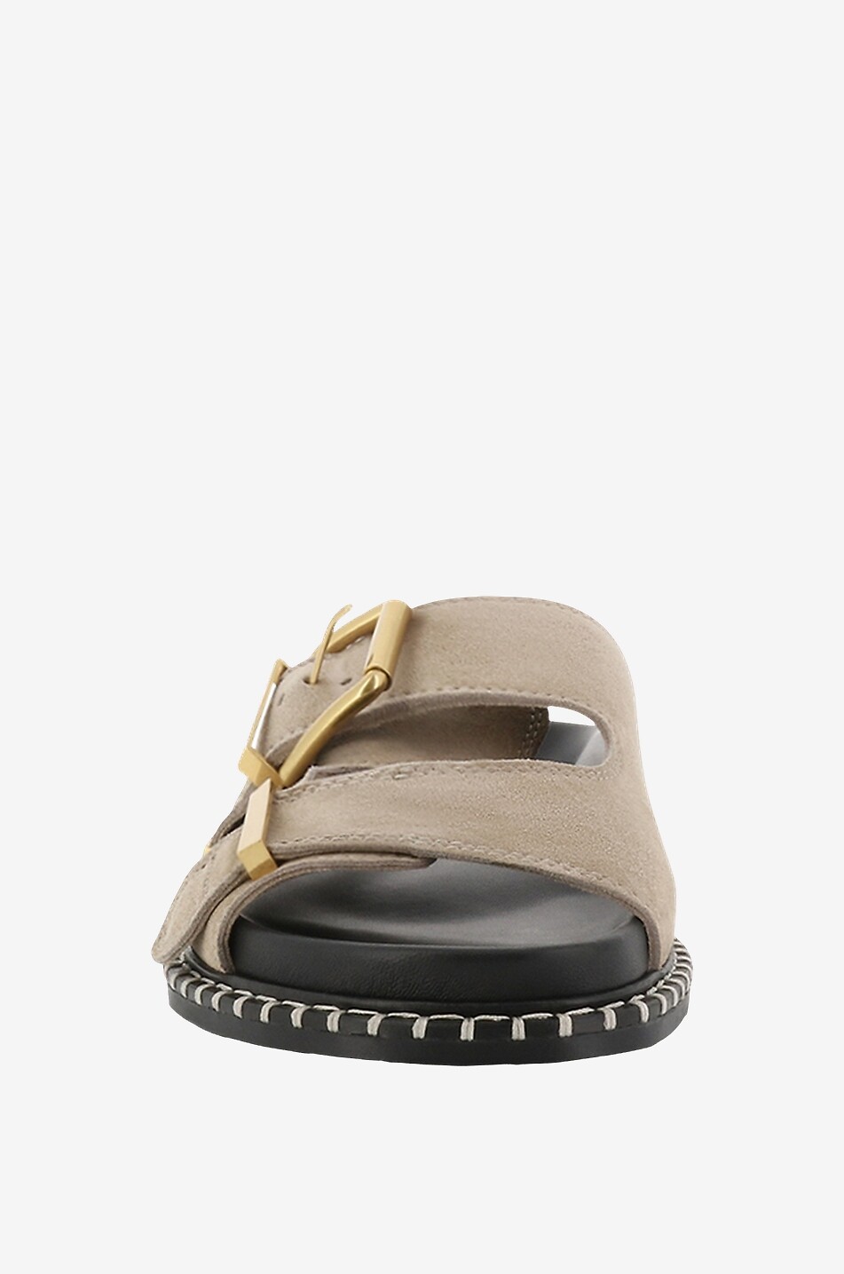 Rebecca flat suede mules