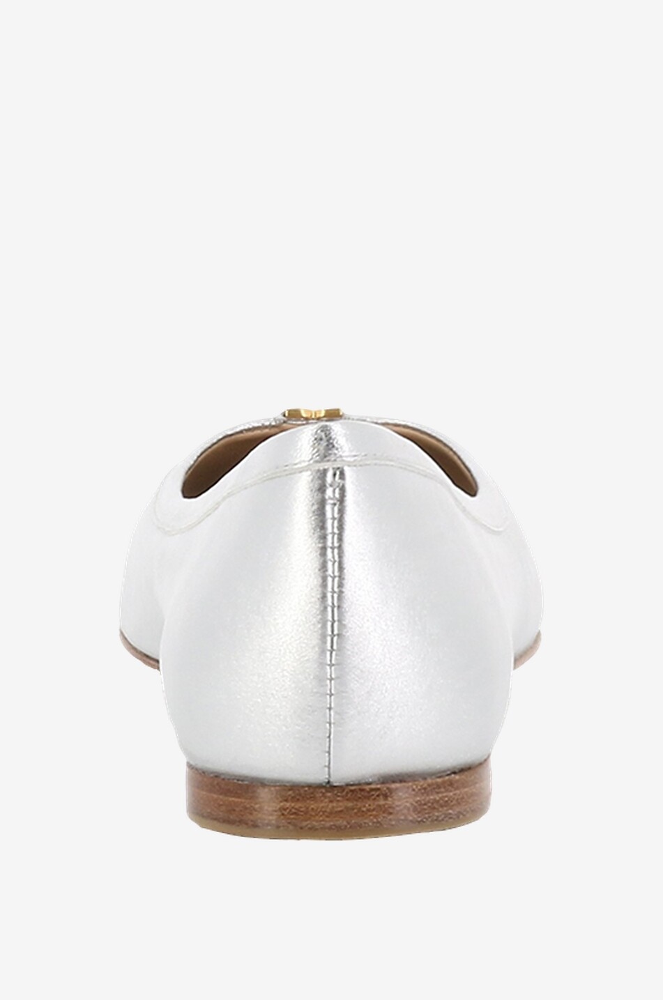 CHLOE Ballerines en cuir nappa argenté Marcie Femme ARGENT 4