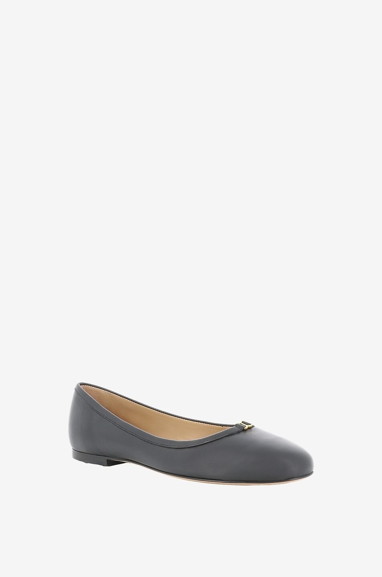 CHLOE Ballerines en cuir nappa Marcie Femme NOIR 1
