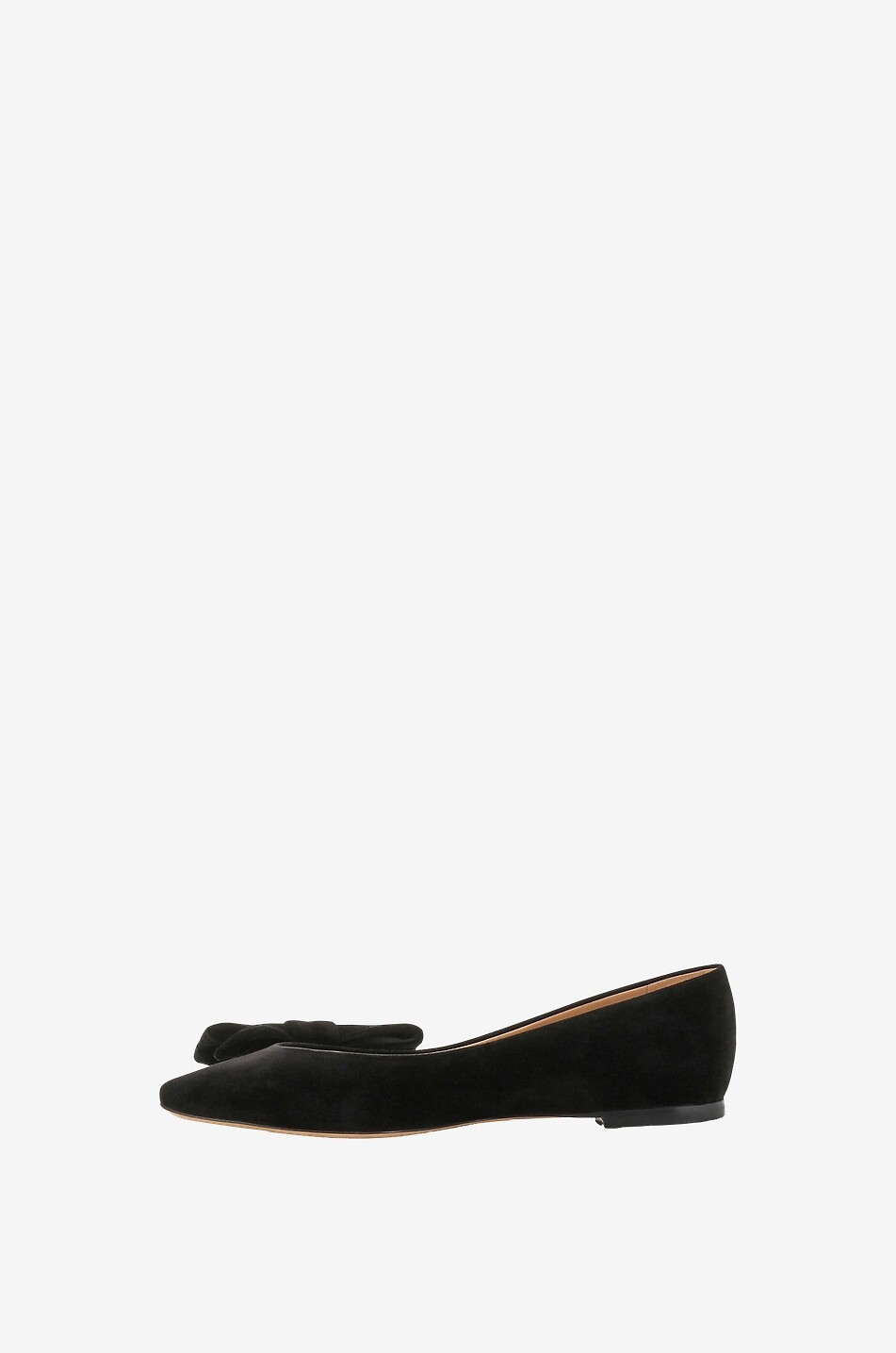 CHLOE Samt-Ballerinas mit Schleife Thea Damen SCHWARZ 3