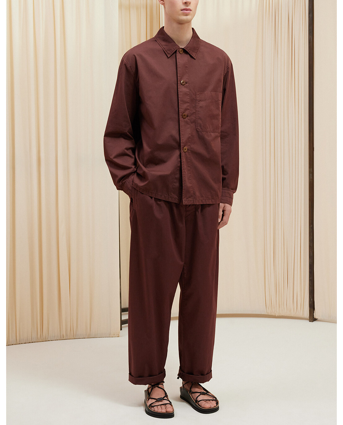 Chemise en popeline Pyjama