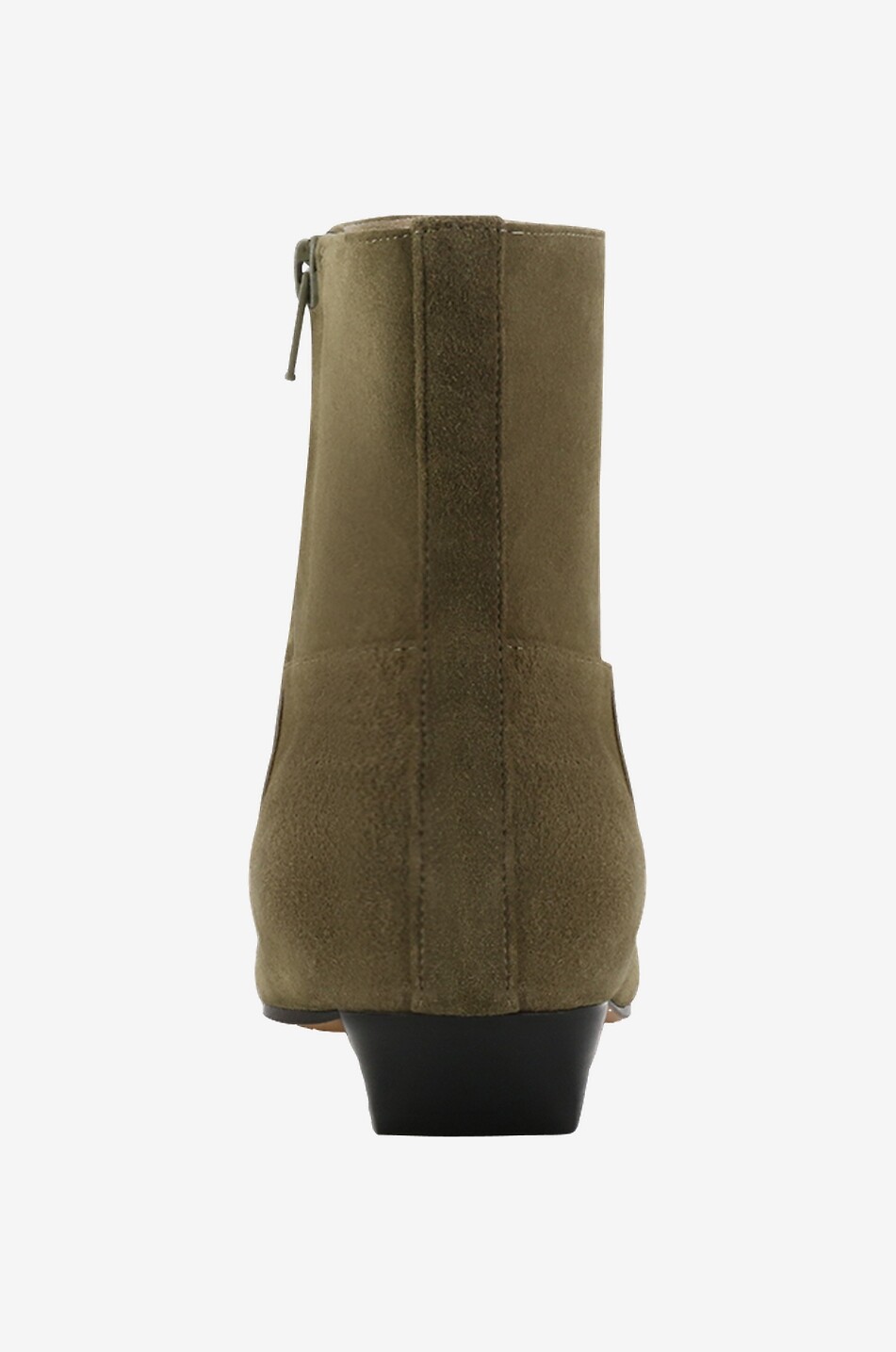 KHAITE Bottines en daim à bout pointu The Marfa Classic 25 Femme KAKI 5