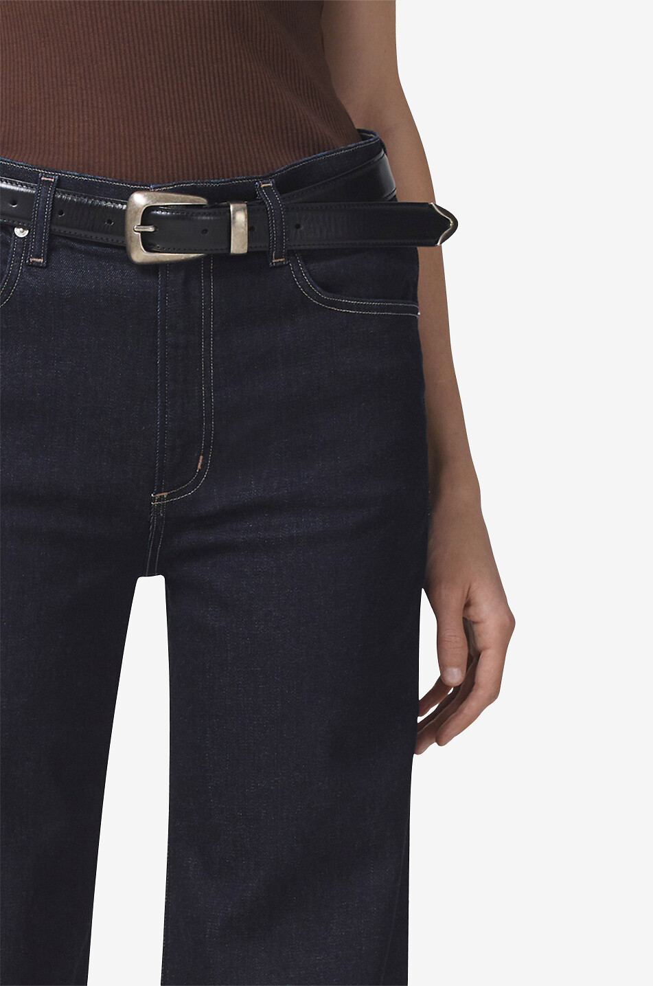 CITIZENS OF HUMANITY Paloma wide-leg jeans Women DARK BLUE 5