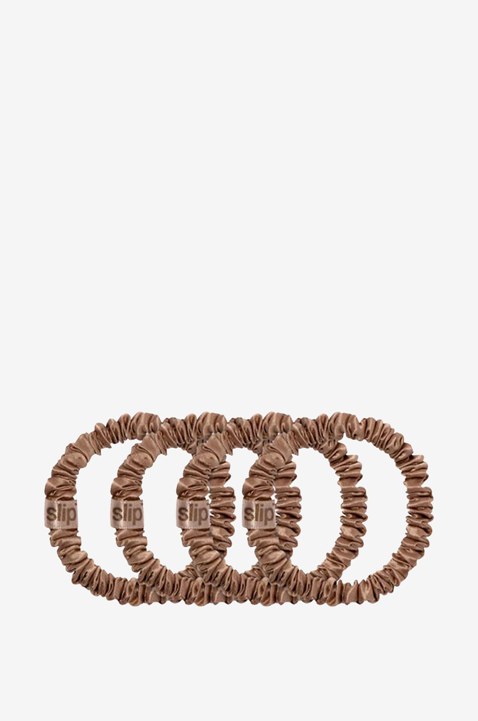 Lot de 4 élastiques pour cheveux en soie Skinny Copper