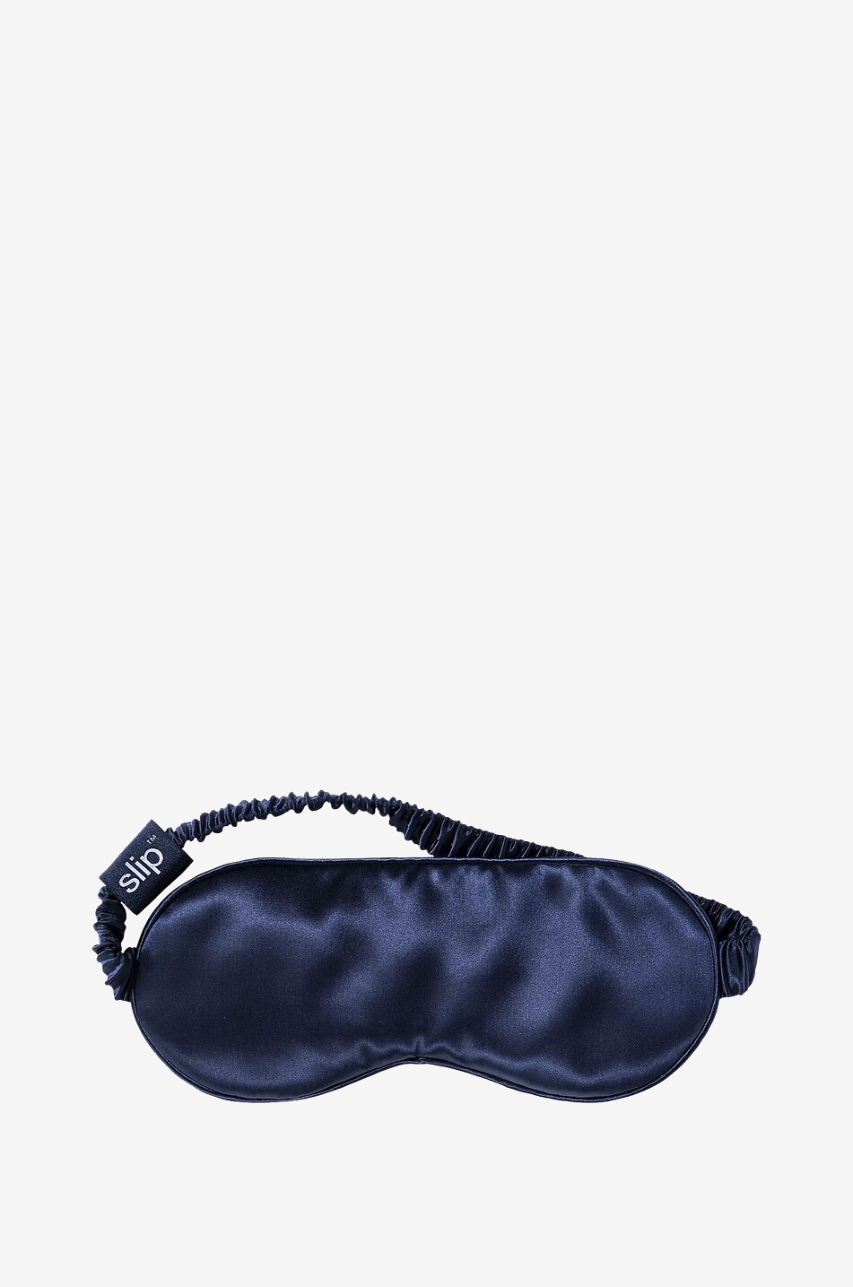 Masque de sommeil en soie Navy