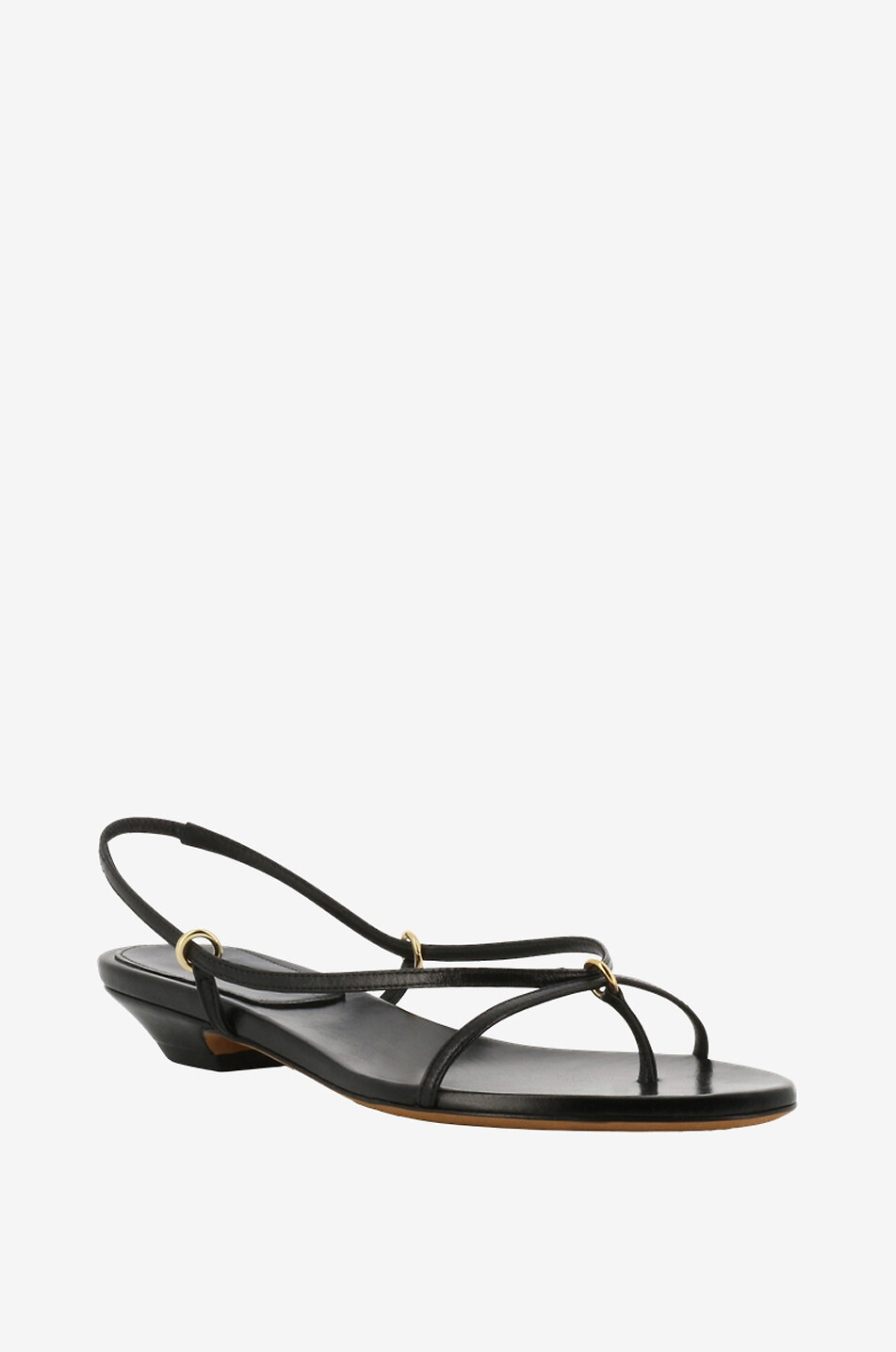 Flache Glattledersandalen The Marion Strappy 20