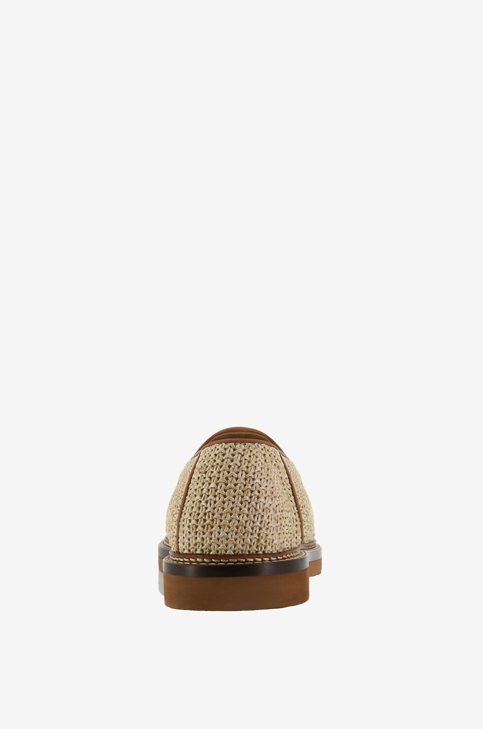 JACQUES SOLOVIERE Mocassins tressés en raphia Lex Homme MULTICOLORE 8