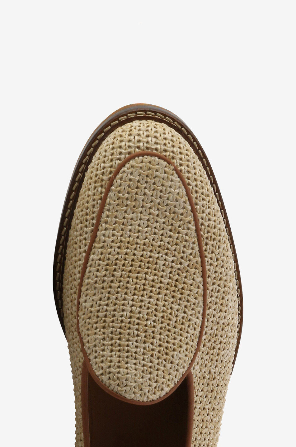 JACQUES SOLOVIERE Mocassins tressés en raphia Lex Homme MULTICOLORE 9