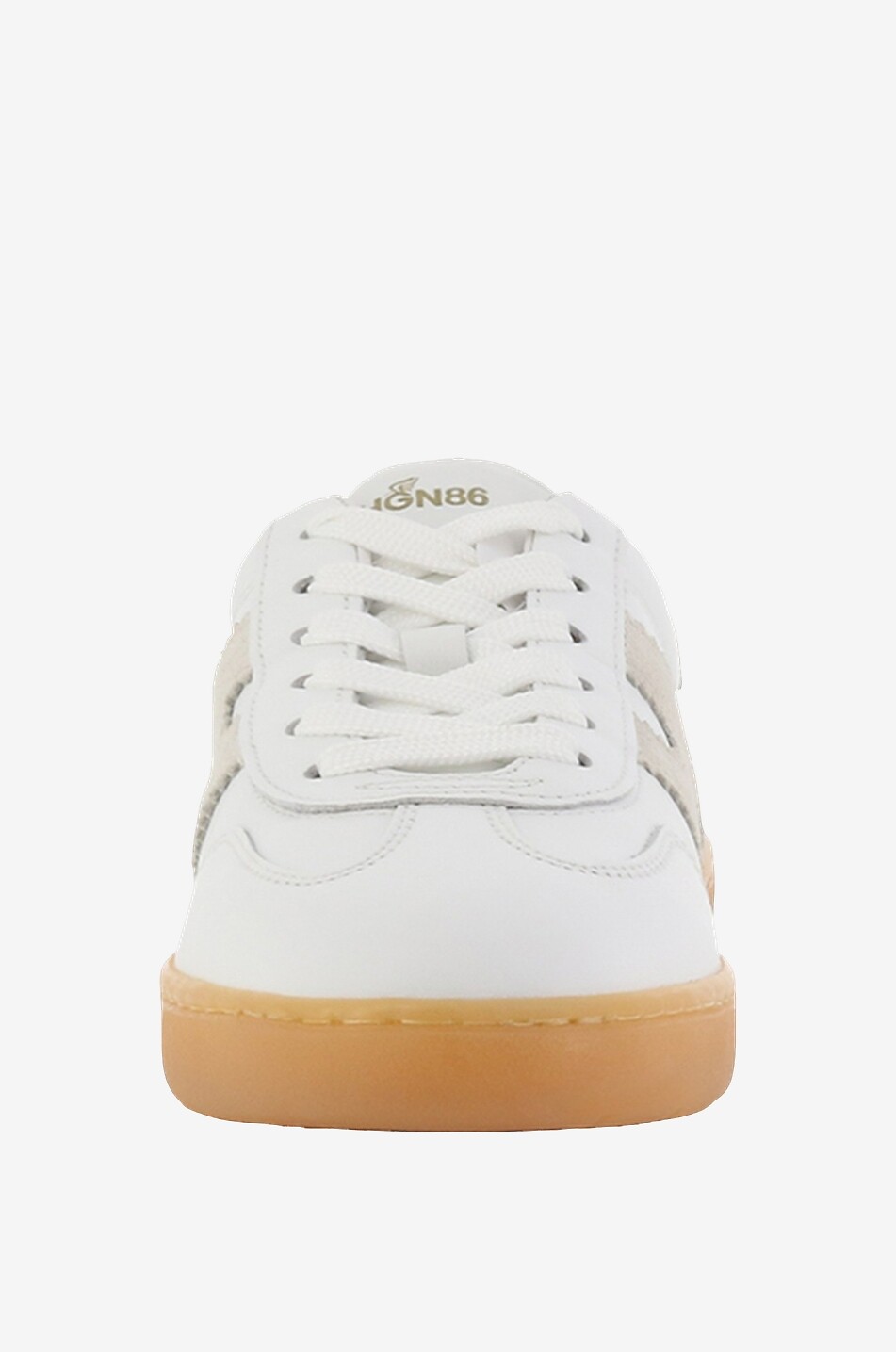 HOGAN Niedrige Glatt- und Wildledersneakers Hogan Cool Damen WEISS 2