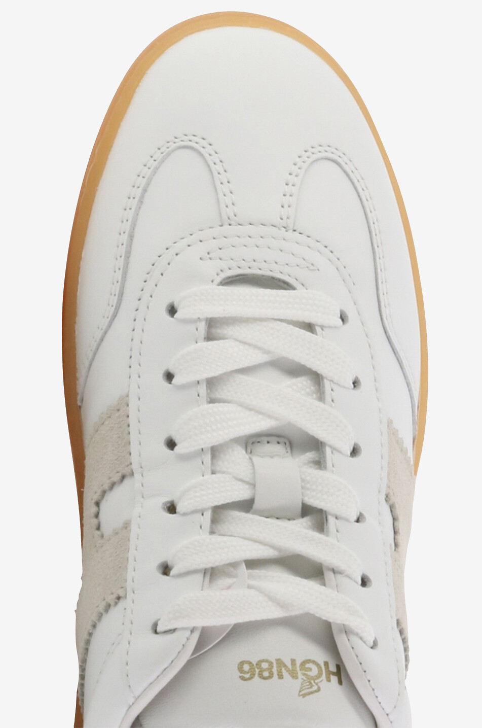 HOGAN Niedrige Glatt- und Wildledersneakers Hogan Cool Damen WEISS 5
