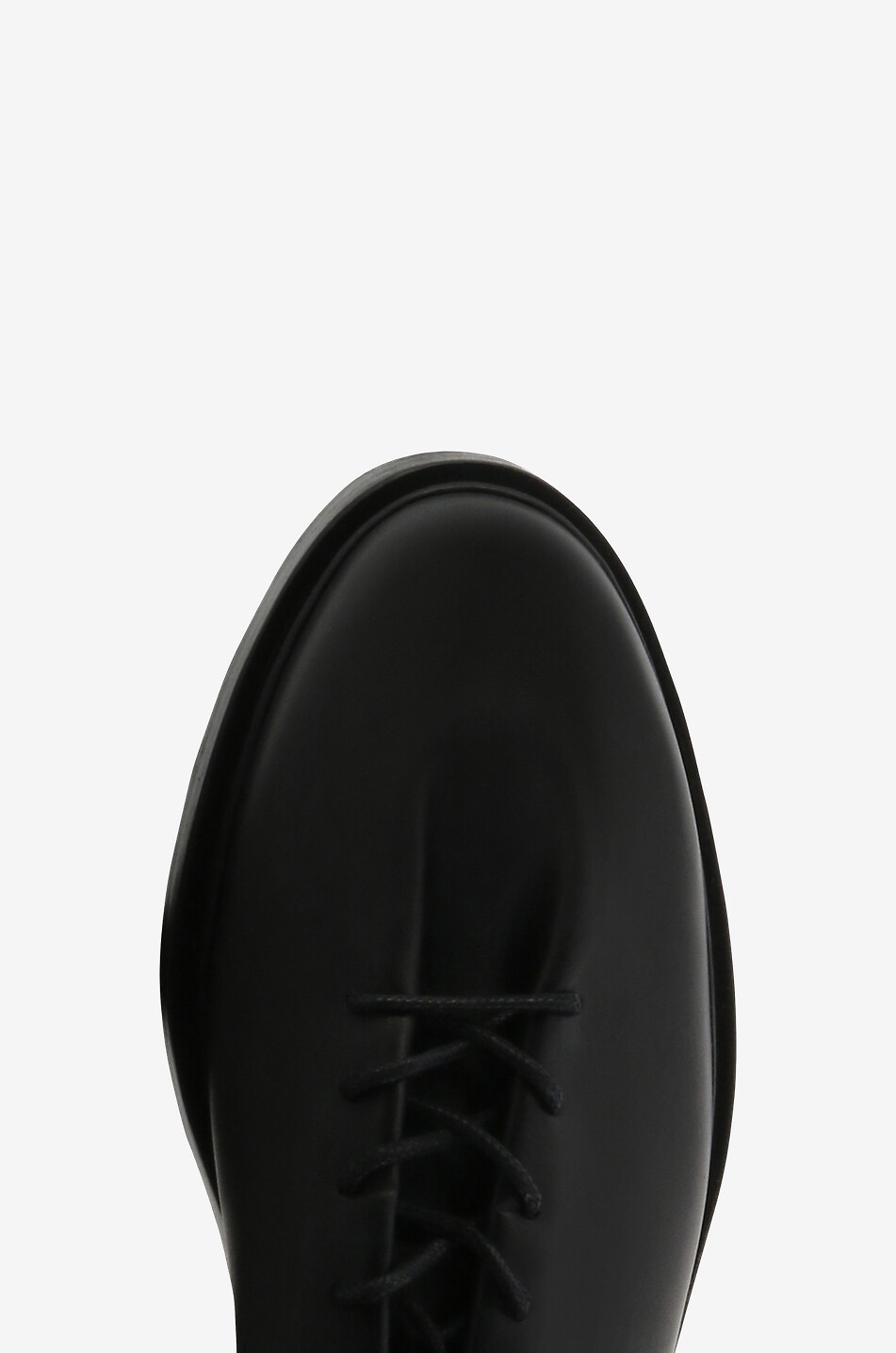 JACQUES SOLOVIERE Edouard smooth leather oxfords Men BLACK 5