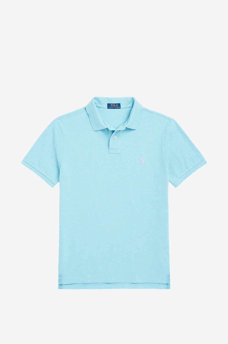 Polo en coton piqué brodé Pony Custom Slim Fit