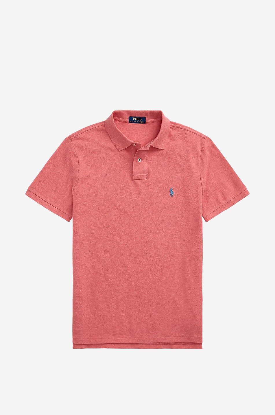 Polo en coton piqué brodé Pony Custom Slim Fit