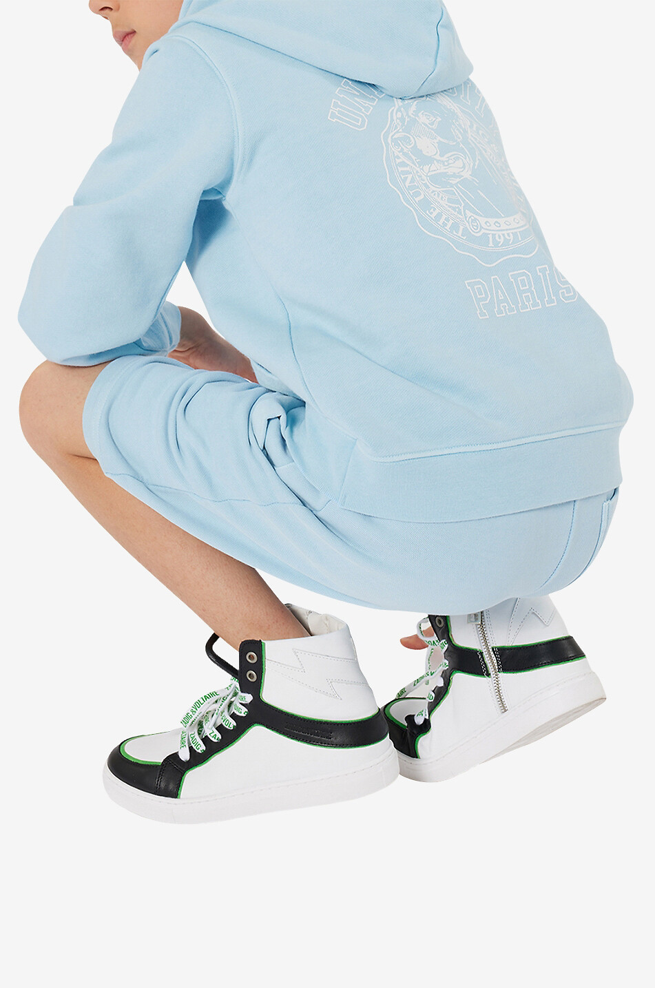 ZADIG & VOLTAIRE Sweat-shirt à capuche pour garçon Garçon BLEU CLAIR 5