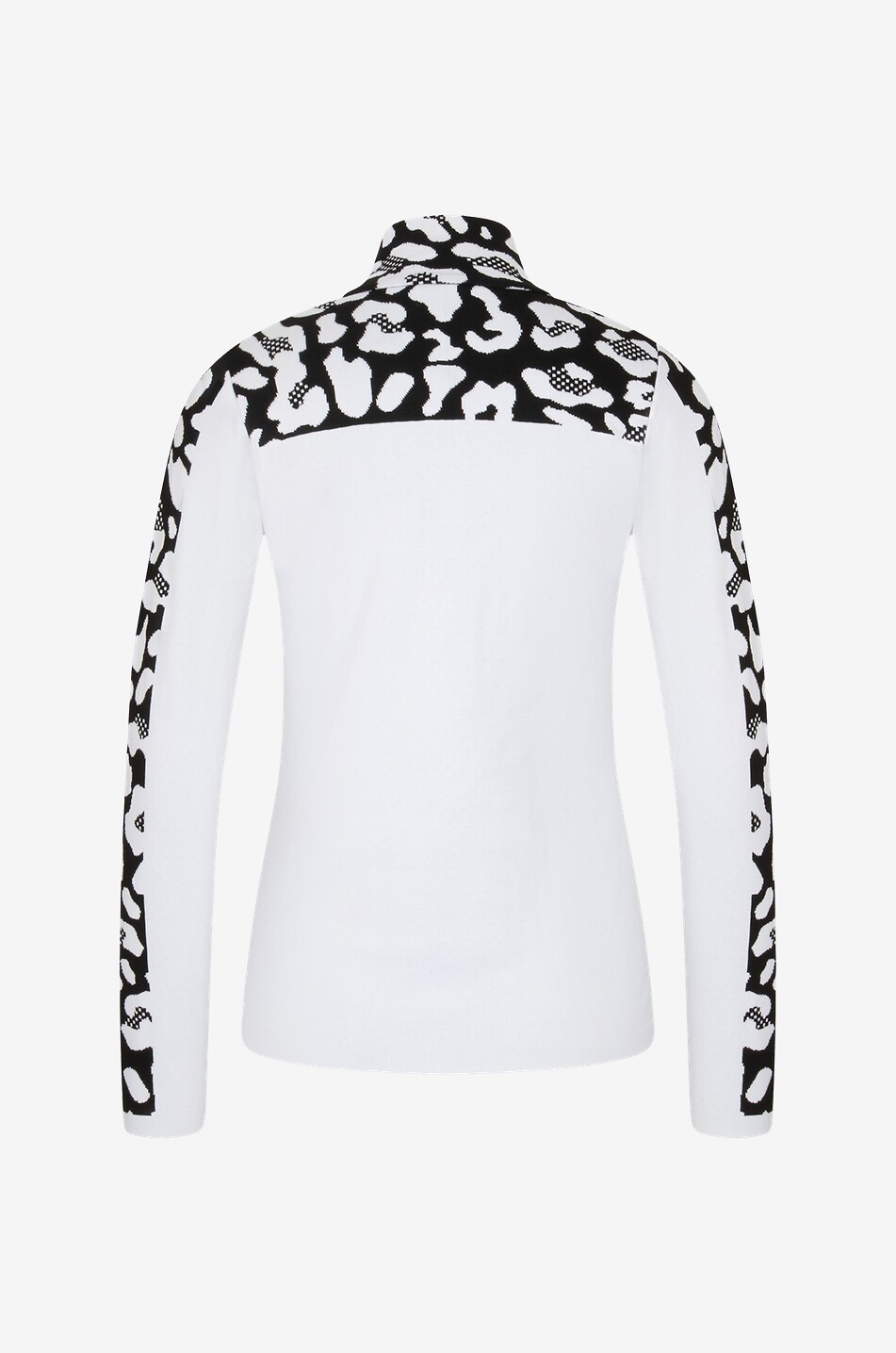 NEWLAND Ski-Unterziehpullover aus Jacquard mit Stern- und Tiermotiven Damen BUNT 2