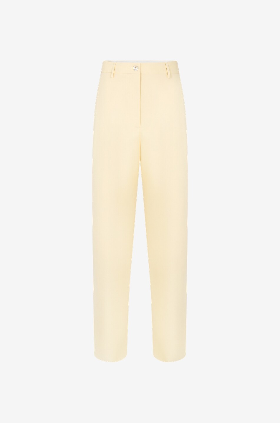 FABIANA FILIPPI Canvas-Hose mit hohem Bund und weitem Bein Damen BEIGE 1