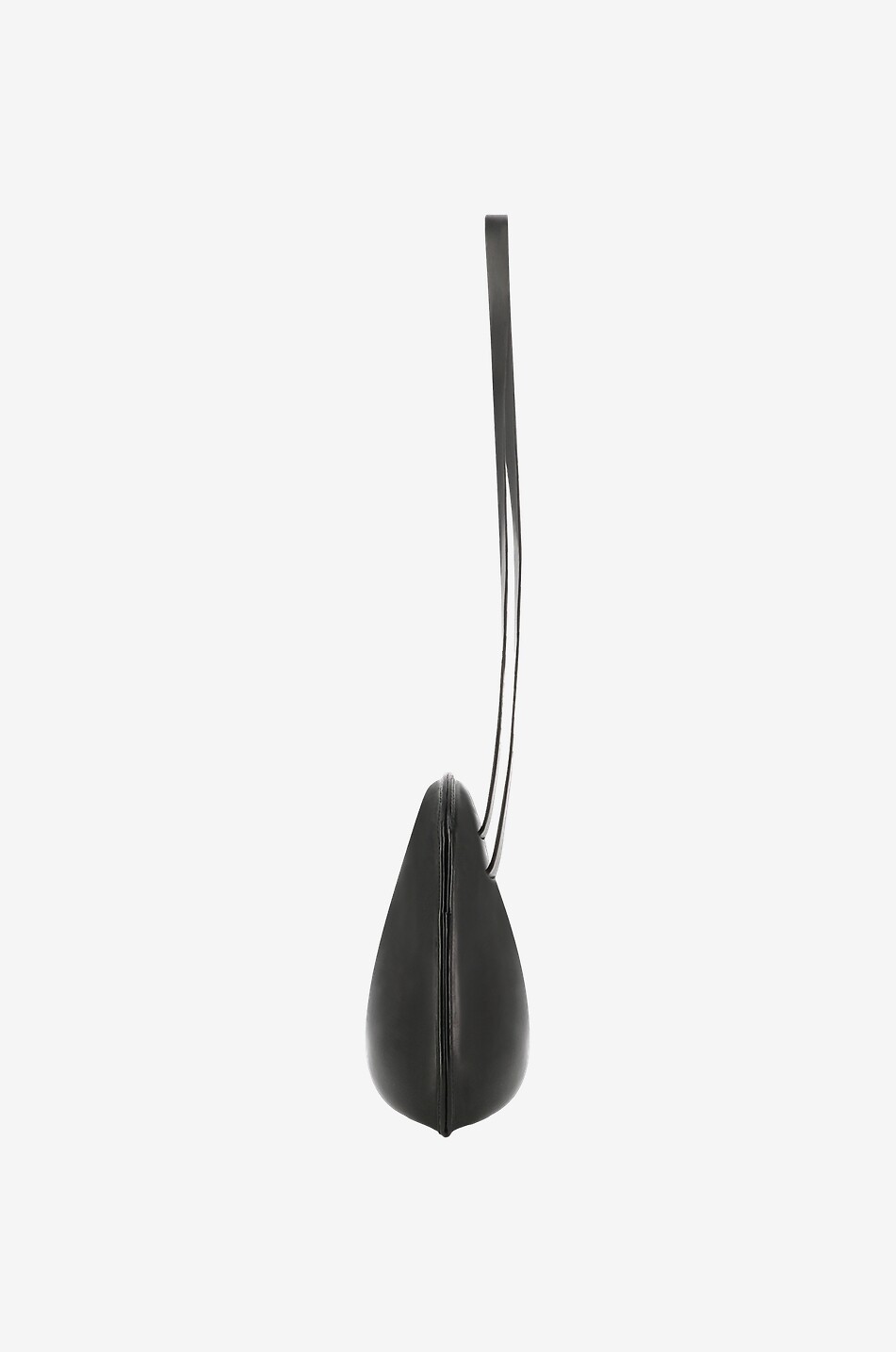 LEMAIRE Sac à main en cuir lisse rigide Egg Femme NOIR 4