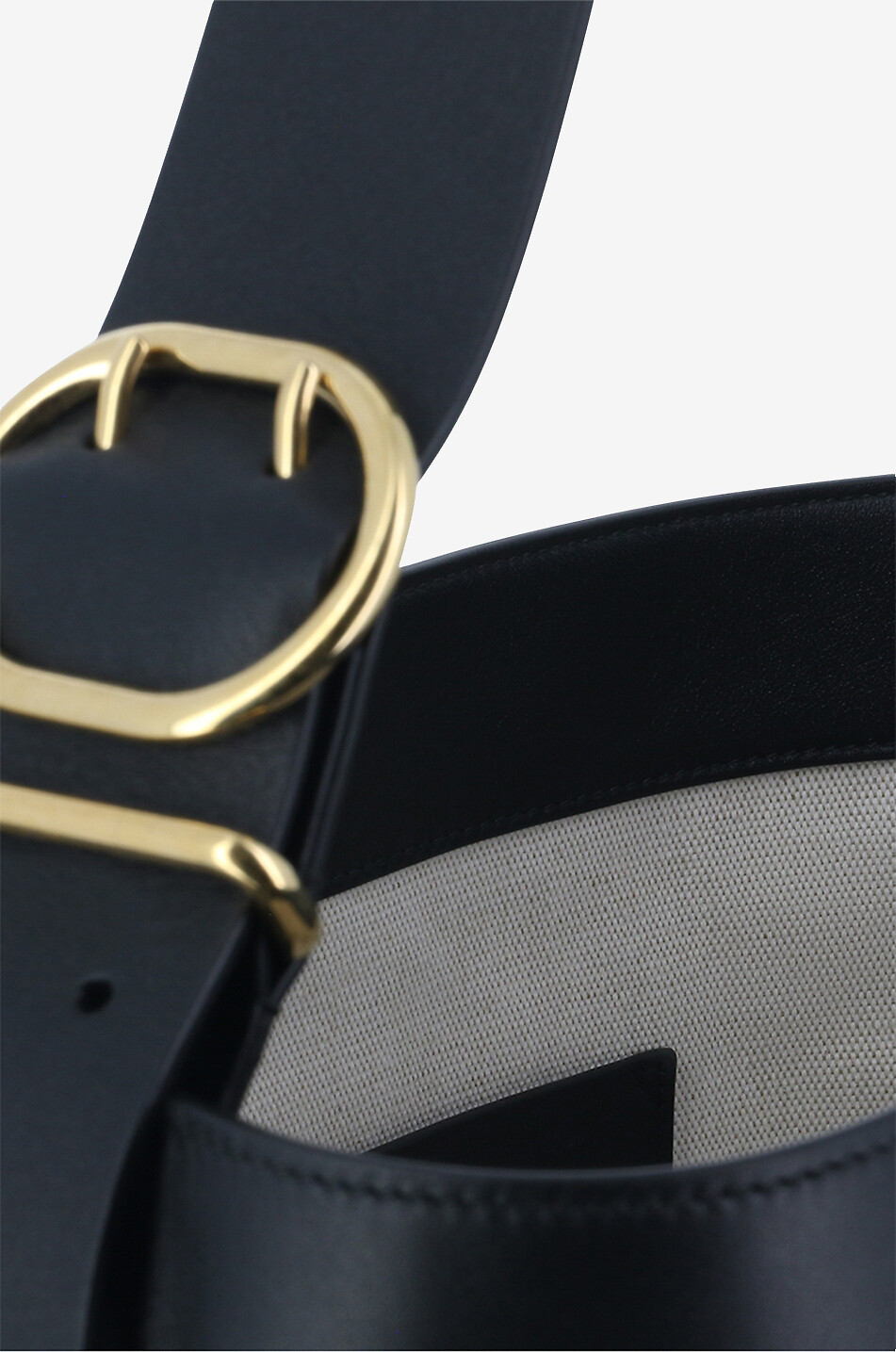 JIL SANDER Folded Tote Medium supple smooth leather tote bag Women BLACK 5