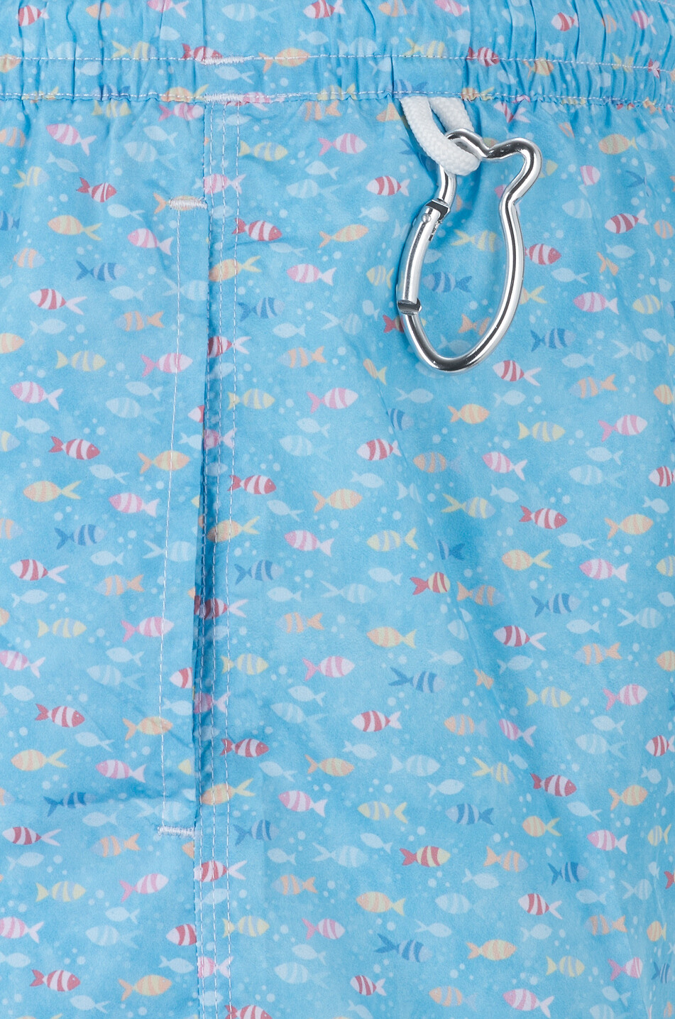 FEDELI Badeshorts mit Fischprint Madeira Herren HELLBLAU 3