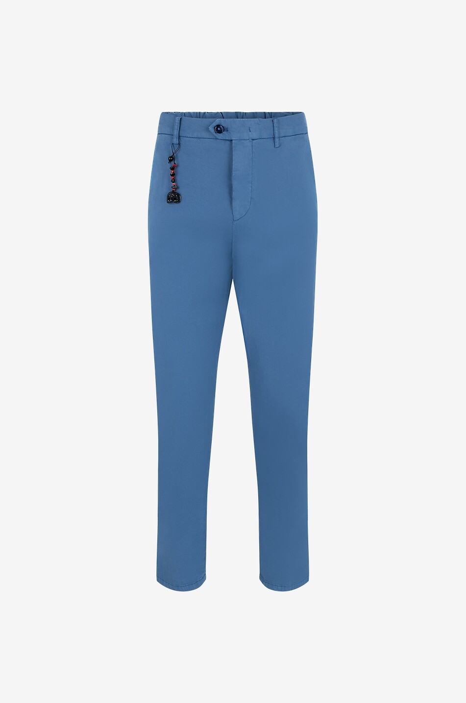 Pantalon slimé en lyocell et coton Evo