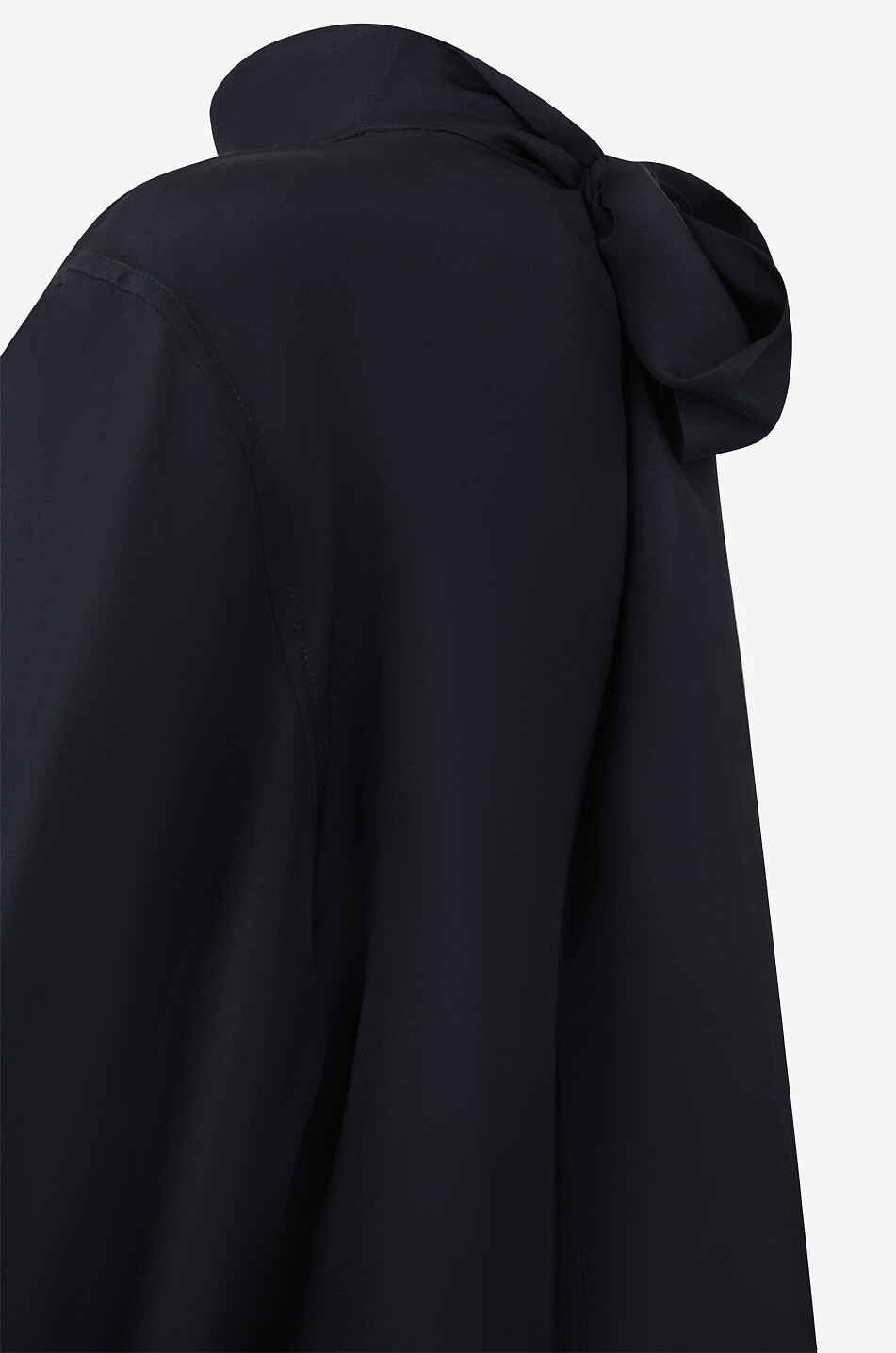 FABIANA FILIPPI Seidenbluse mit Schluppe Damen DUNKELBLAU 7