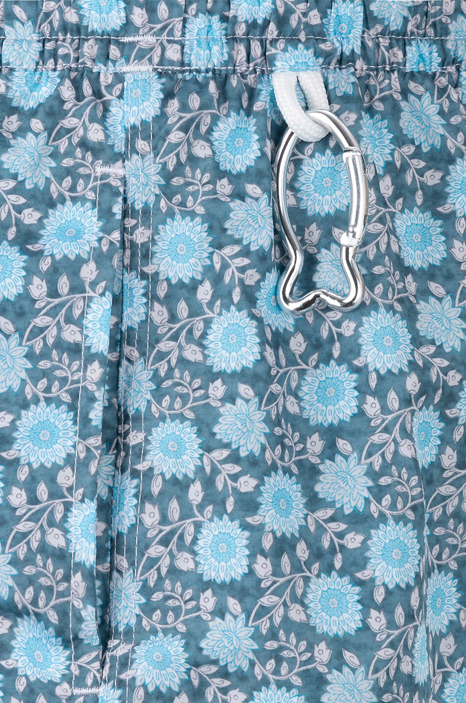 FEDELI Madeira floral swim shorts Men BLUE 3