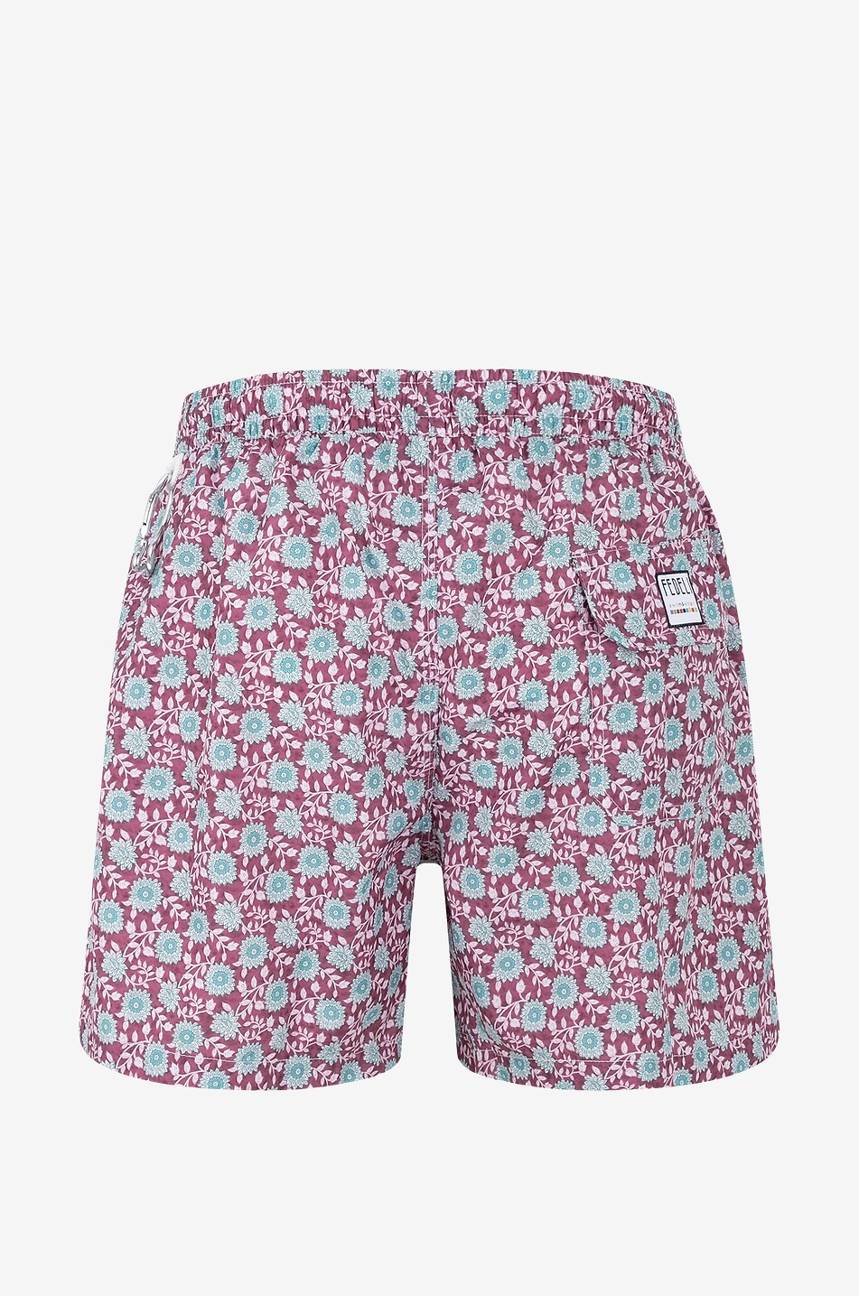 FEDELI Madeira floral swim shorts Men MEDIUM RED 2