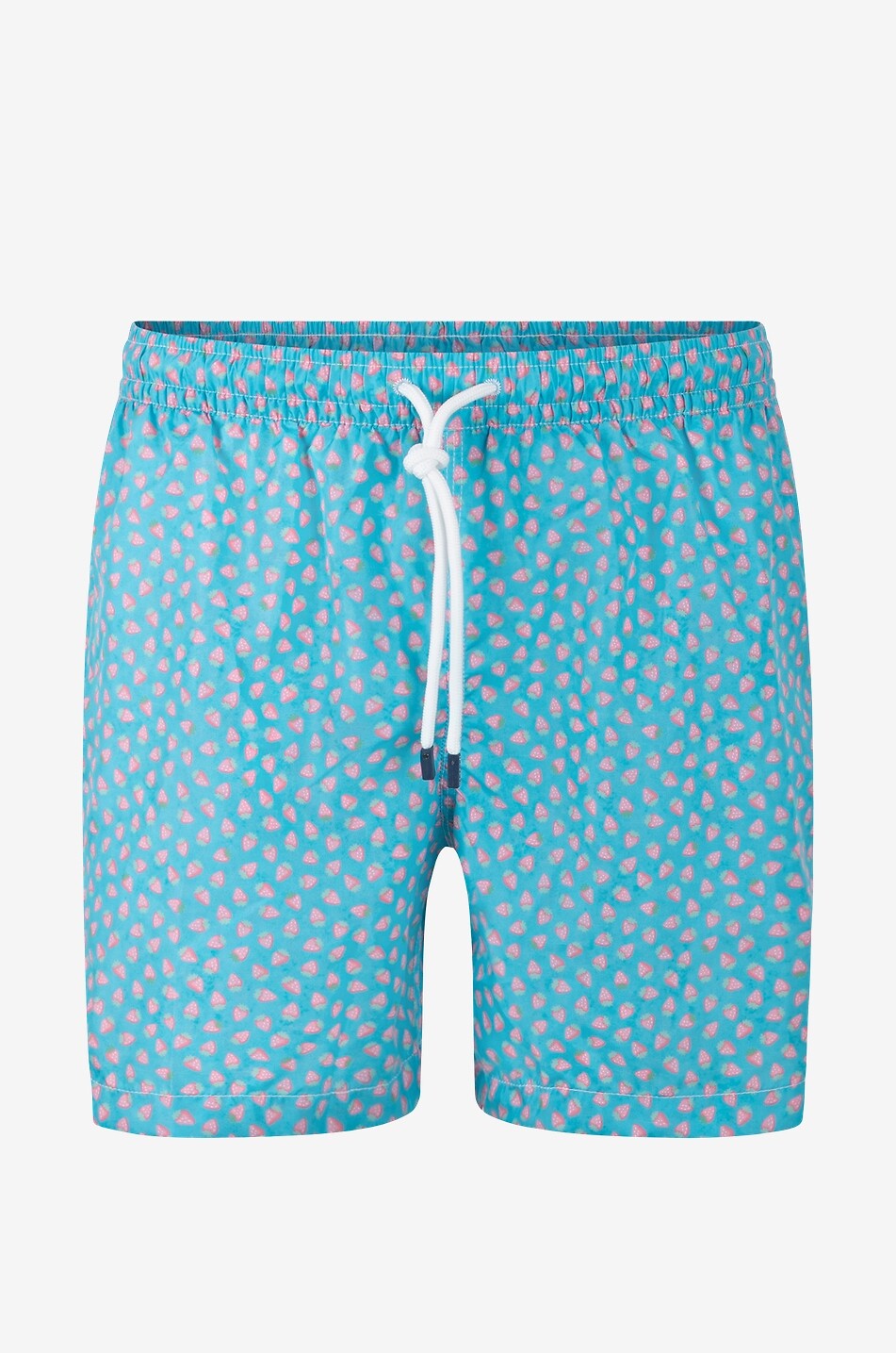 Madeira strawberry print swim shorts