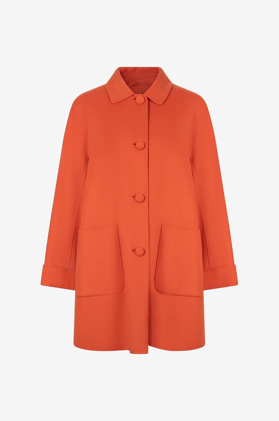 A-förmiger Woll-Kurzmantel Gianni