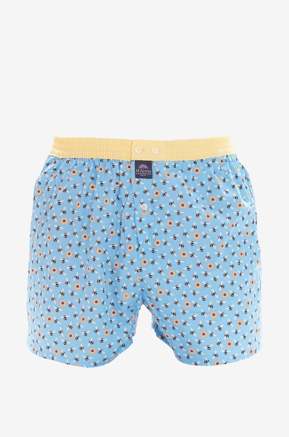 MC ALSON Boxershorts mit Muster Herren HELLBLAU 1