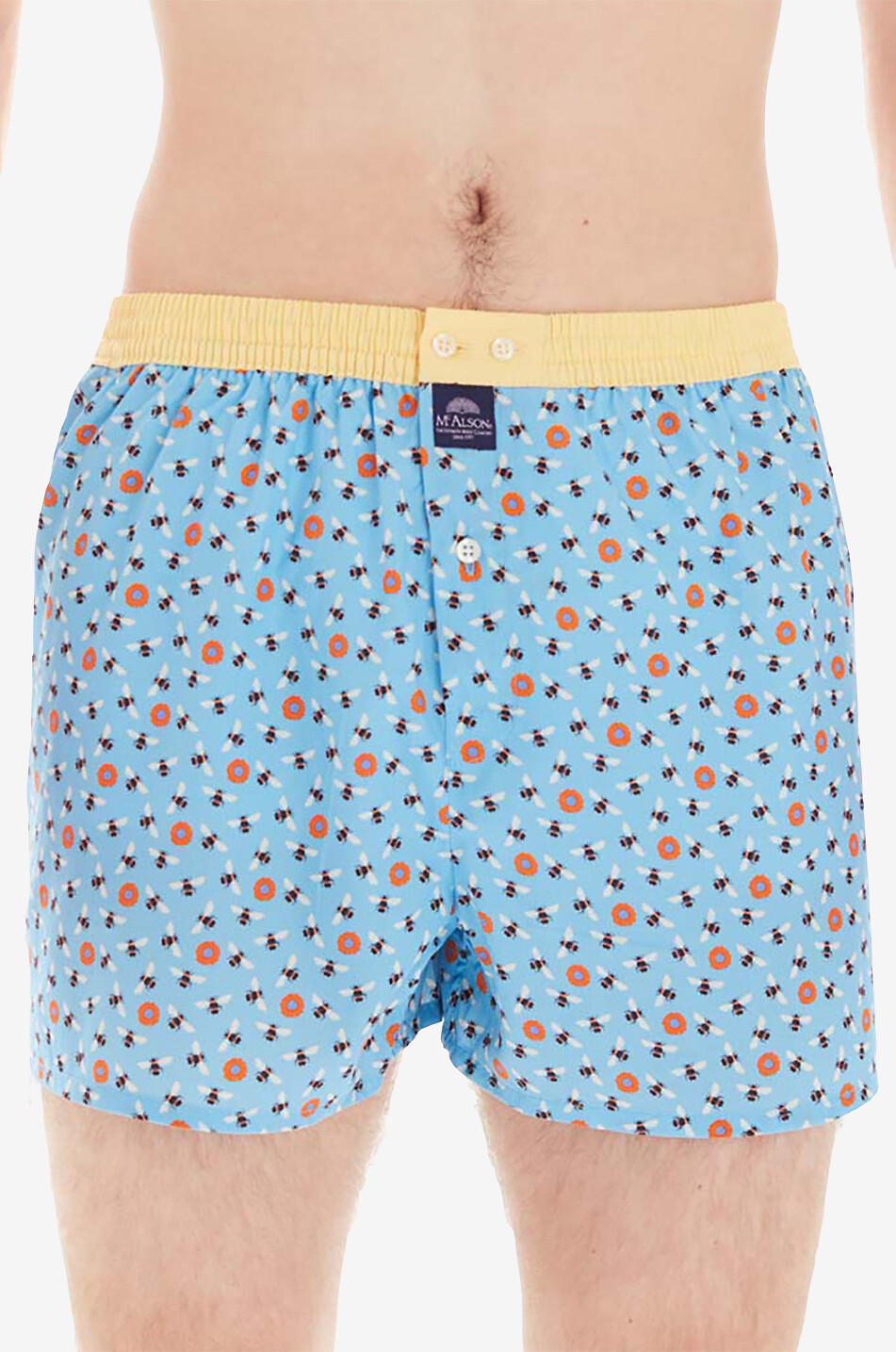 MC ALSON Boxershorts mit Muster Herren HELLBLAU 3