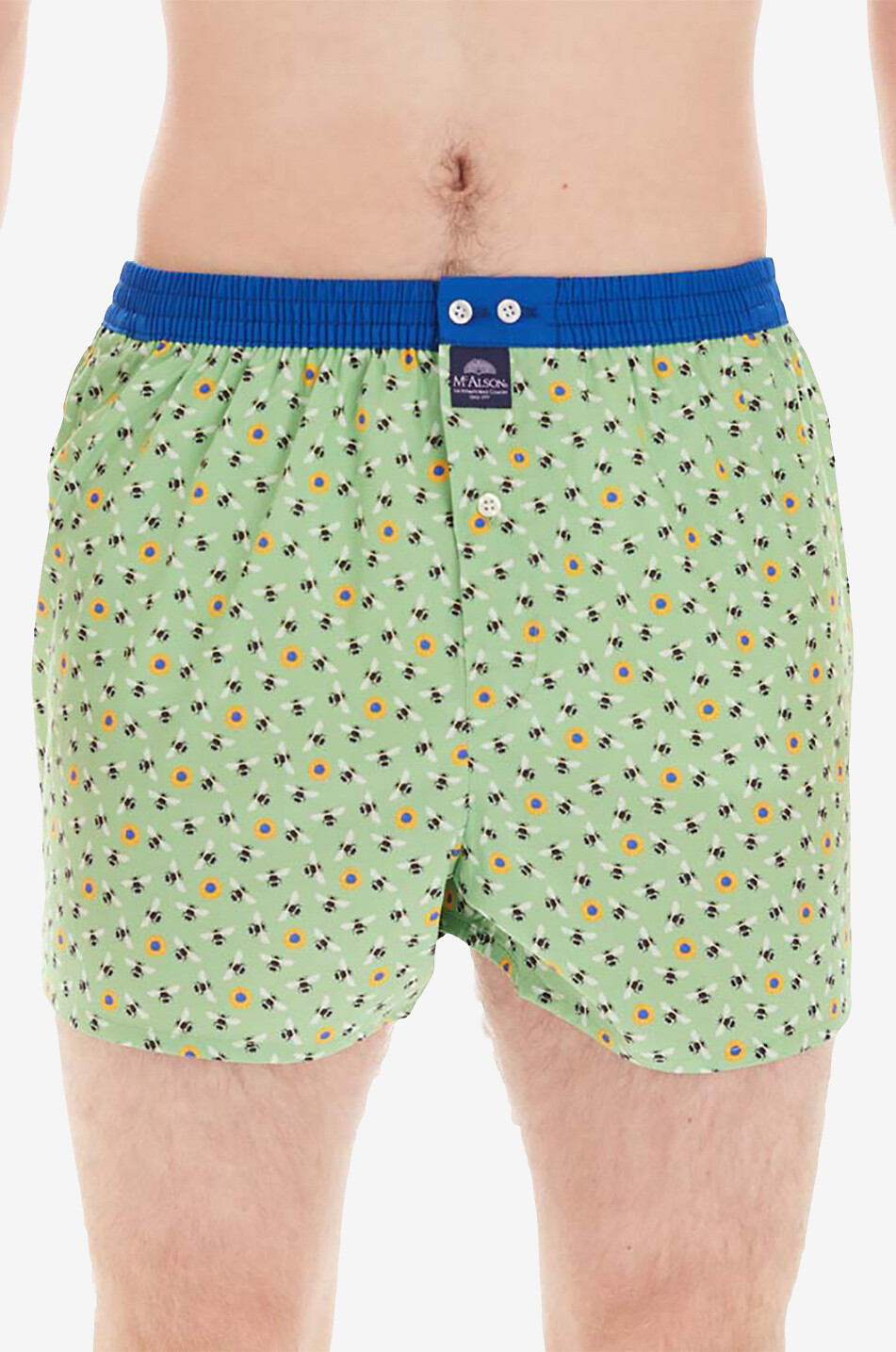 MC ALSON Boxershorts mit Muster Herren GRÜN 3