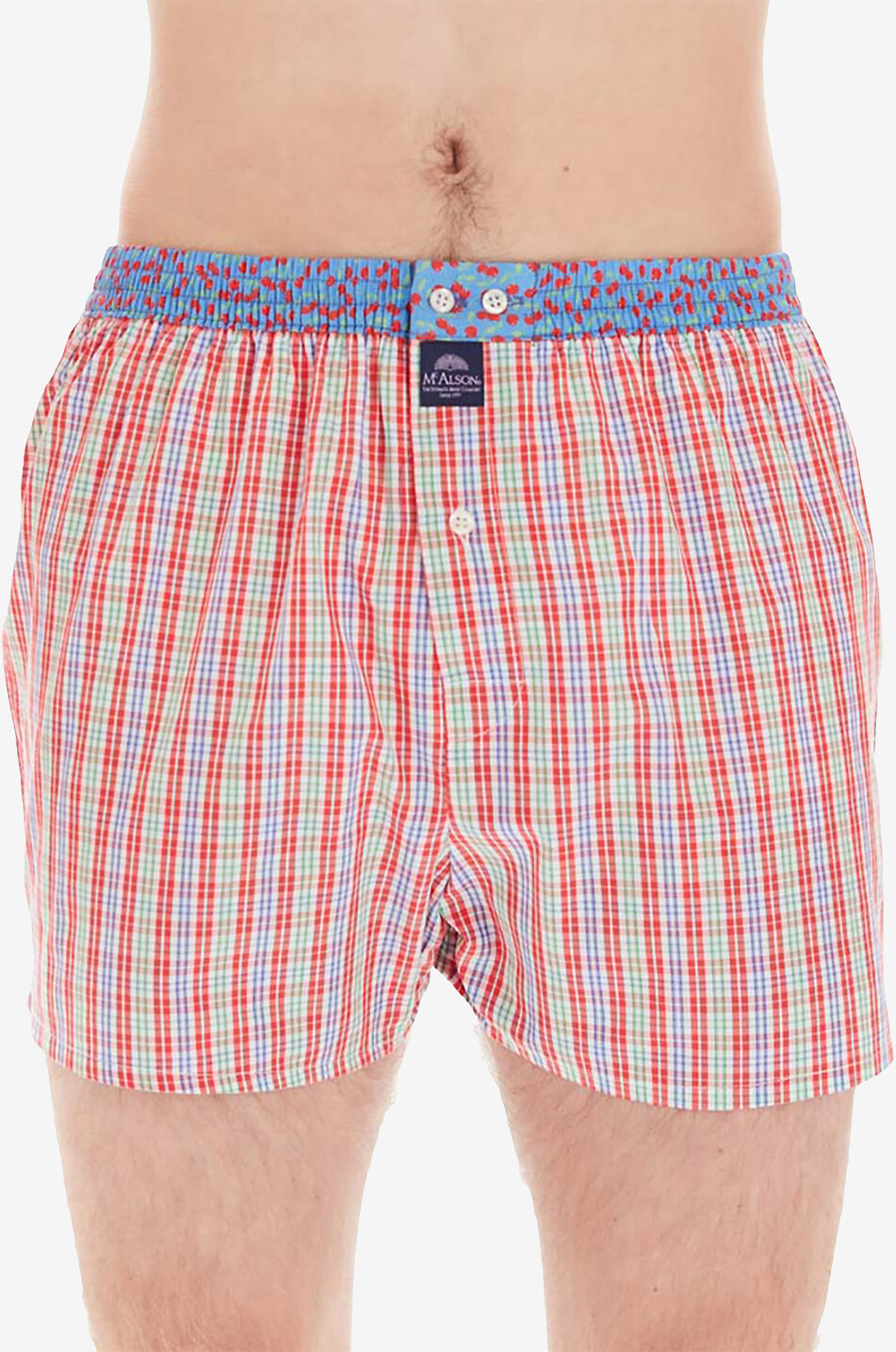 MC ALSON Boxershorts mit Muster Herren ROT 3