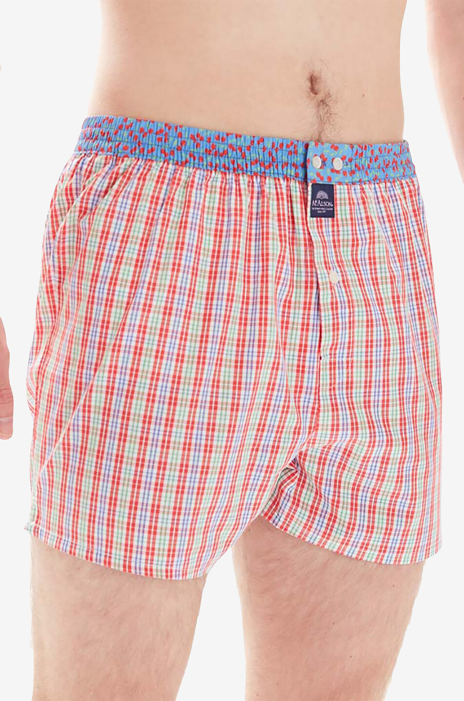 MC ALSON Boxershorts mit Muster Herren ROT 4