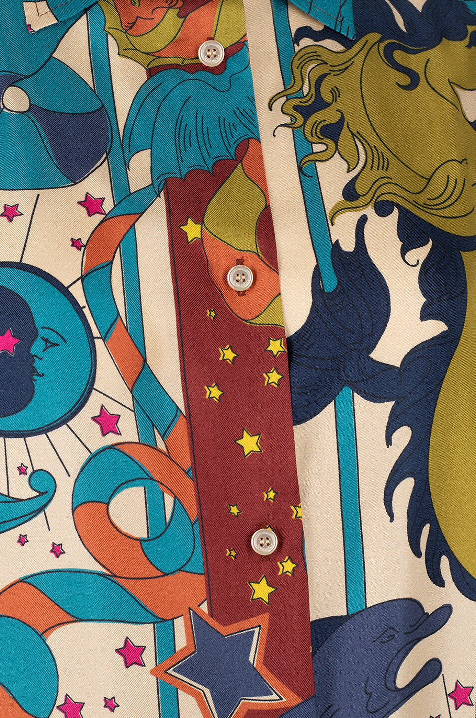 WEEKEND MAX MARA Caio printed silk twill shirt Women PINK 3